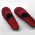 Felt slippers Mora - Shoes & slippers - felting