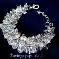 Gorgeous crystal bracelet - Bracelets - beadwork