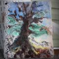 " MAP " -The photo album and memories - Notebooks - felting