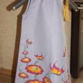 Childrens linen dress - Dresses - sewing