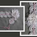 Headband - Lace - needlework