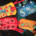 Holders phone - Accessories - felting