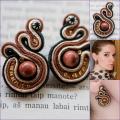 Sunny morning coffee with milk - Soutache - making