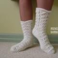 White socks - Socks - knitwork