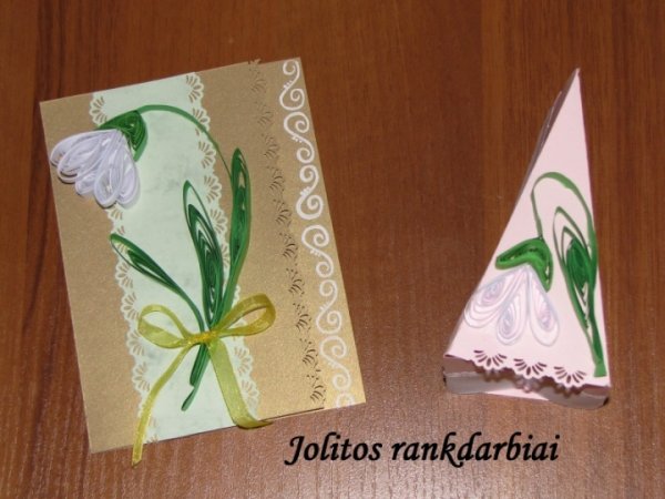 Postcard, " Friend " -siurprizas - Cuts