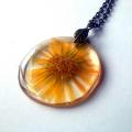 Pendants " Marigold " - Neck pendants - beadwork