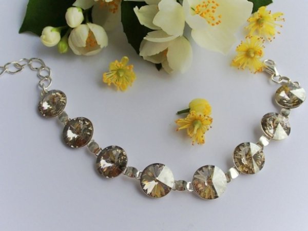 Silver & Swarovski 3