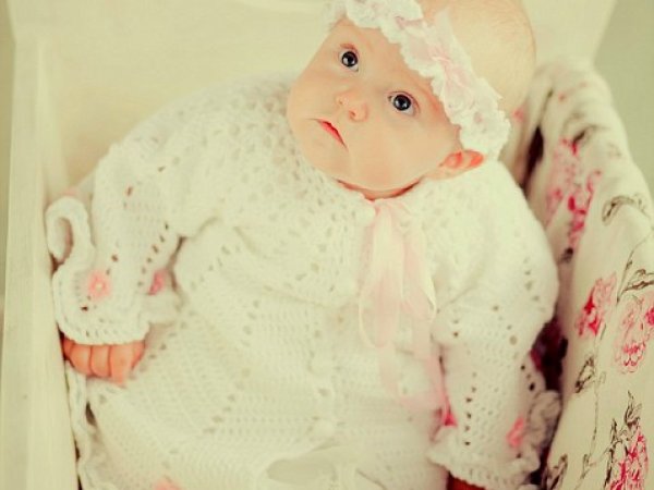 Crocheted christening robes - Baptism clothes