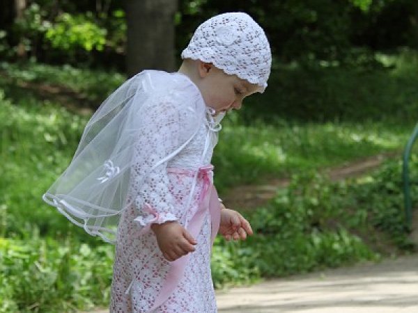 Crocheted christening robes - Baptism clothes