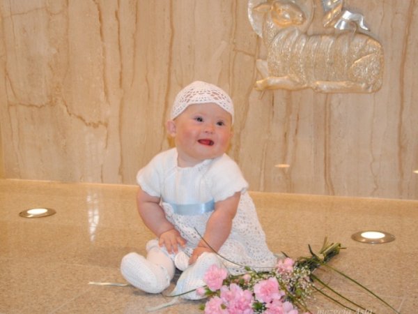 Crocheted christening robes - Baptism clothes