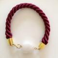 Bordine rope bracelet with mountain Kristie - Bracelets - beadwork
