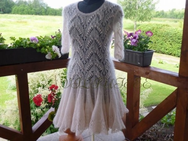 knitted dress mocherinė - Dresses