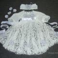 Knitted christening robes - Baptism clothes - knitwork
