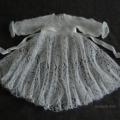 Christening dress - Baptism clothes - knitwork