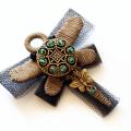 Brooch " Dragonfly " - Brooches - making