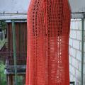 Crocheted dress Coral - Dresses - needlework