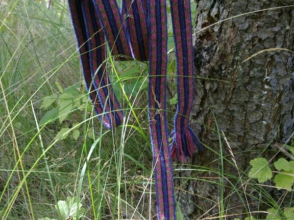 Vytinė tape, 2 meter, 14 blocks. - Woven works & fabrics