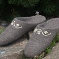 very simple, but with decent :) - Shoes & slippers - felting