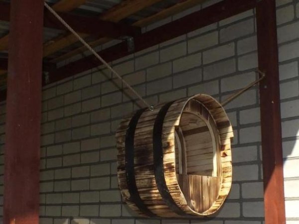 Hanging pots of flowers - Outdoor decorations