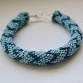 Crocheted bracelet - Bracelets - beadwork