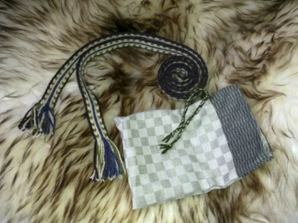 Vytinė tape, 1.60 cm and 10 blocks. - Woven works & fabrics