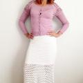 Long crocheted skirt for Summer - Skirts - needlework