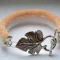 Crocheted bracelet - Bracelets - beadwork