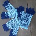 Sea waves - Gloves & mittens - knitwork