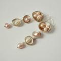 Earrings " Pastel pearls " - Earrings - beadwork