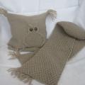 Gray owlet - Hats - knitwork