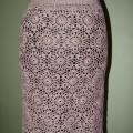Cocoa-colored skirt - Skirts - needlework
