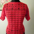 Red shirt - Sweaters & jackets - needlework