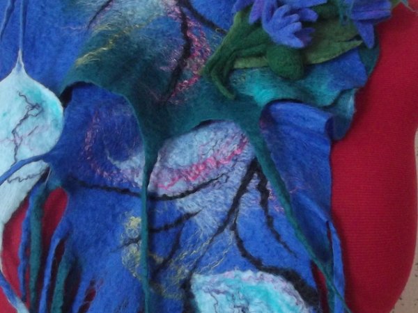 scarf with sage 2