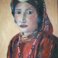 Redness - Oil painting - drawing