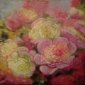 Peony - Oil painting - drawing