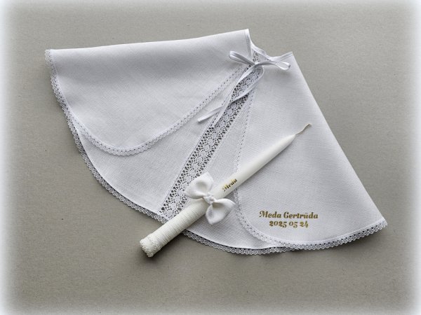 Linen christening robes 3
