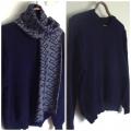 Masculine sweater and scarf - Scarves & shawls - knitwork