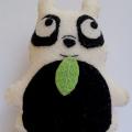 Panda - Dolls & toys - felting