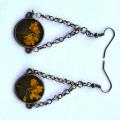 Earrings with real flowers - Accessory - making