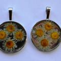 Pendants with certain camomile - Accessory - making
