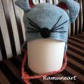 Rabbit Hat - Hats  - needlework