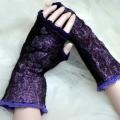 Violet - Wristlets - felting