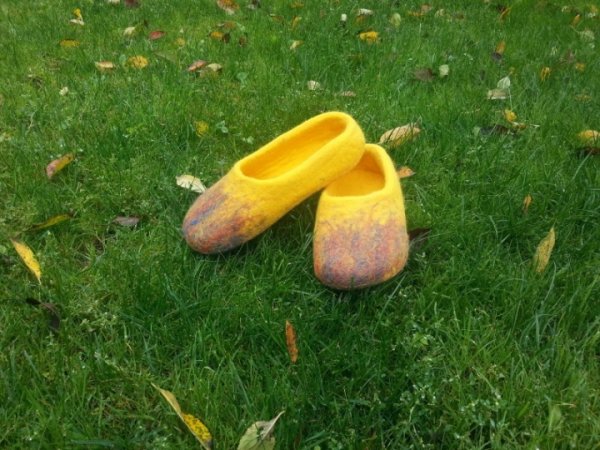 Yellow tapkutės - Shoes & slippers