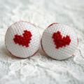 Red Hearts - Accessory - sewing