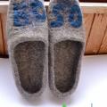 Felt slippers bass - Shoes & slippers - felting