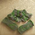 collar with riesinem - Other knitwear - knitwork