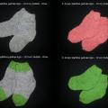 Knitted baby socks - Children clothes - knitwork
