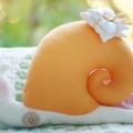 Snail - Dolls & toys - sewing