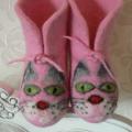 Granddaughter - Shoes & slippers - felting