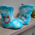 Puppies - Shoes & slippers - felting